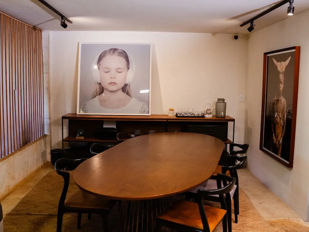 Sala de reuniões do escritório da Fábrica Criativa